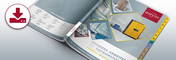 Main catalogue - Working safely with hazardous substances: storage, extraction, handling