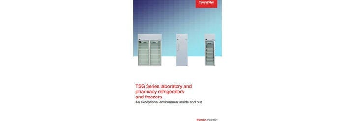 TSG Series Laboratory and Pharmacy Refrigerators and Freezers