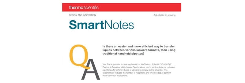 Learn how you can exponentially reduce time in common pipetting applications