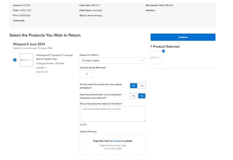 Returns Process